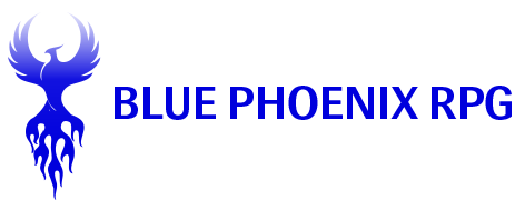 blue phoenix rpg logo
